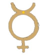 Alchemical symbol for Mercury