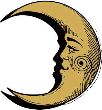 Alchemical symbol for the Moon