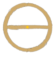 Alchemical symbol for Salt