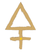Alchemical symbol for Sulphur