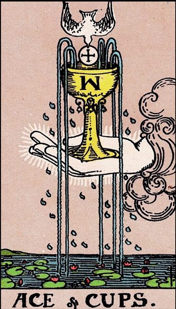 Ace of Cups tarot card