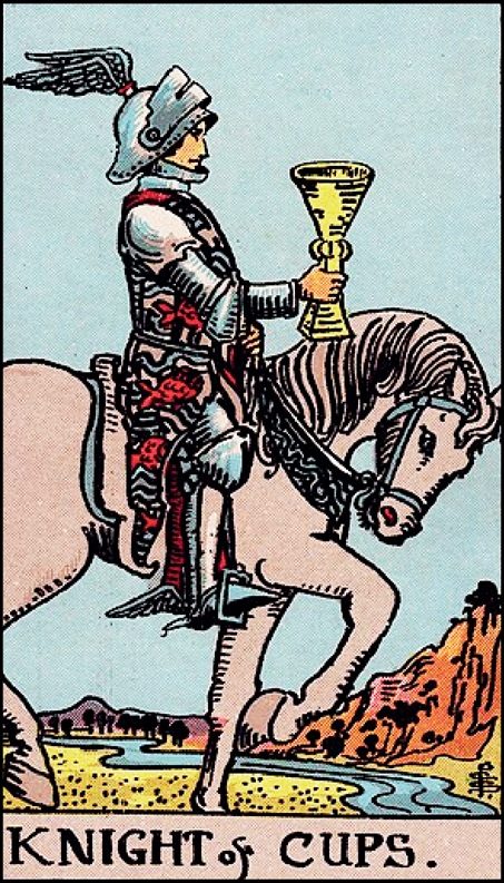 Knight of Cups tarot card
