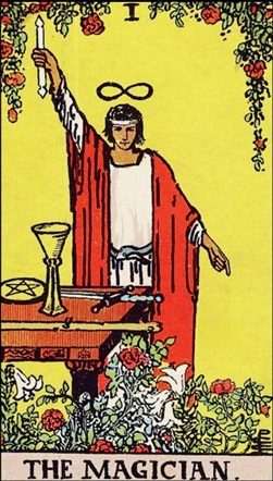 The Magician tarot card