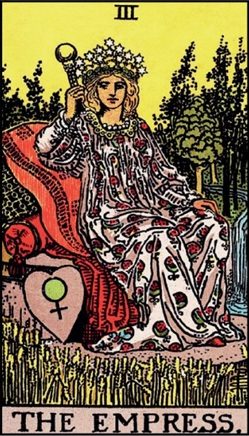 The Empress tarot card
