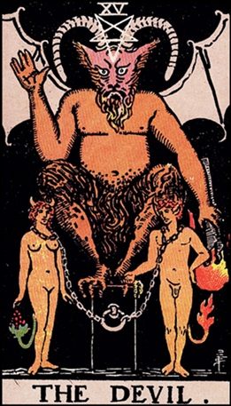 The Devil tarot card