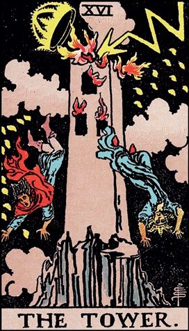 The Tower tarot card