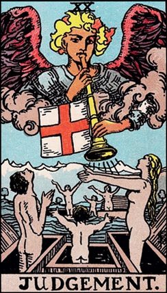 Judgement tarot card