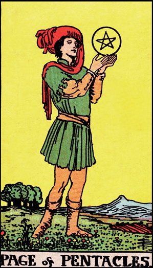 Page of Pentacles tarot card