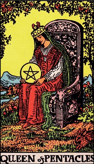 Queen of Pentacles tarot card