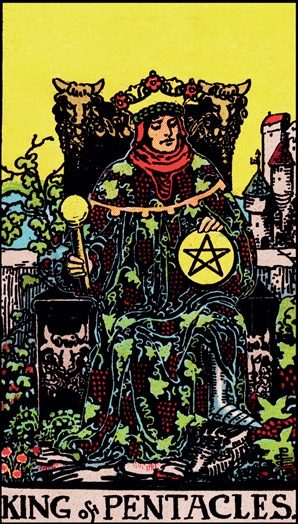 King of Pentacles tarot card