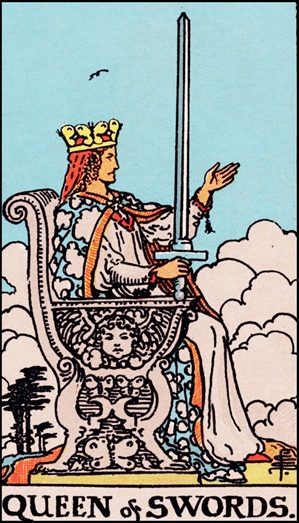 Queen of Swords tarot card