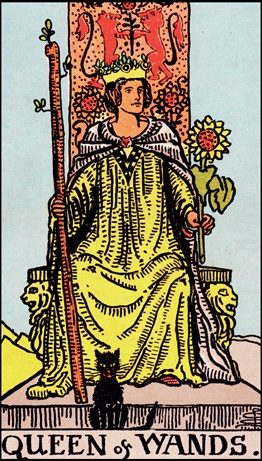 Queen of Wands tarot card